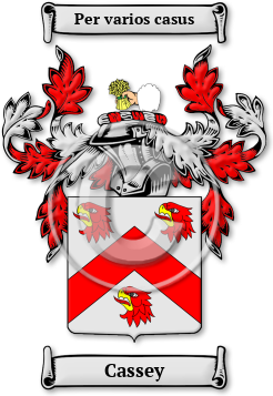 Cassey Family Crest Download (JPG) Legacy Series - 600 DPI
