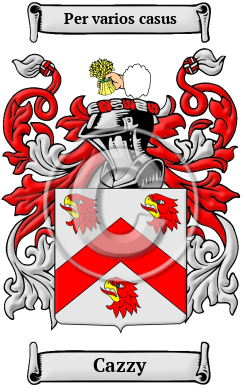 Cazzy Family Crest/Coat of Arms