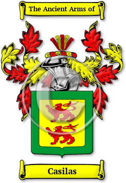 Casilas Family Crest Download (jpg) Legacy Series - 150 DPI