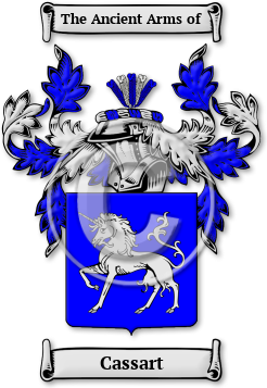 Cassart Family Crest Download (jpg) Legacy Series - 150 DPI