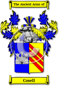 Cosell Family Crest Download (JPG) Legacy Series - 600 DPI