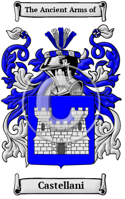 Castellani Family Crest/Coat of Arms
