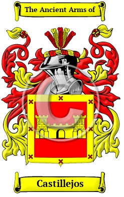 Castillejos Family Crest/Coat of Arms