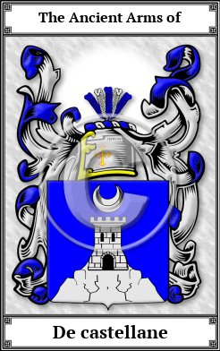 De castellane Family Crest Download (JPG)  Book Plated - 150 DPI