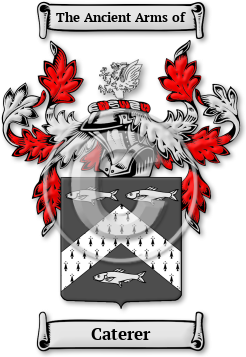 Caterer Family Crest Download (jpg) Legacy Series - 150 DPI