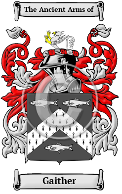 Gaither Family Crest/Coat of Arms