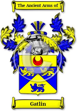 Gatlin Family Crest Download (jpg) Legacy Series - 150 DPI