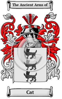 Cat Family Crest/Coat of Arms
