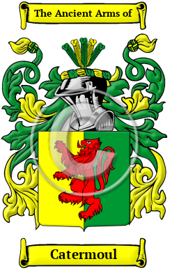 Catermoul Family Crest/Coat of Arms