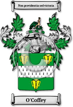 O'Coffey Family Crest Download (JPG) Legacy Series - 600 DPI