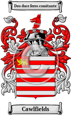 Cawlfields Family Crest/Coat of Arms