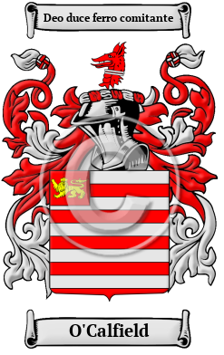 O'Calfield Family Crest/Coat of Arms