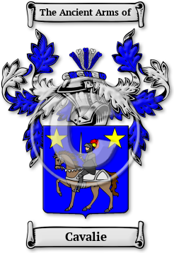 Cavalie Family Crest Download (jpg) Legacy Series - 150 DPI