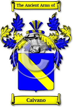 Caivano Family Crest Download (JPG) Legacy Series - 600 DPI
