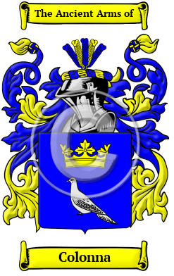 Colonna Family Crest/Coat of Arms