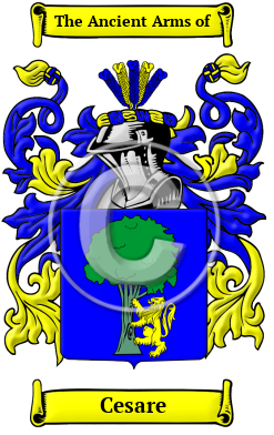 Cesare Name Meaning, Family History, Family Crest & Coats of Arms, Italian