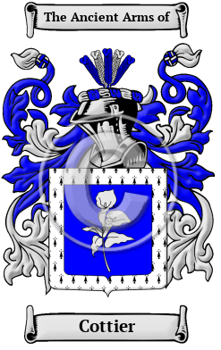 Cottier Family Crest/Coat of Arms
