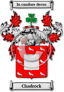 Chadrock Family Crest Download (jpg) Legacy Series - 150 DPI