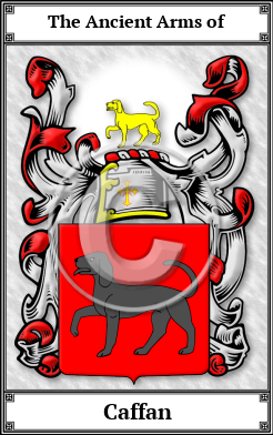 Caffan Family Crest Download (JPG)  Book Plated - 150 DPI