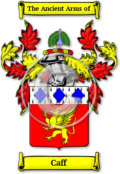Caff Family Crest Download (jpg) Legacy Series - 150 DPI
