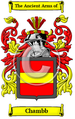 Chambb Family Crest/Coat of Arms
