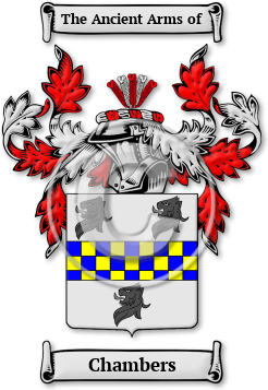 Chambers Family Crest Download (jpg) Legacy Series - 150 DPI
