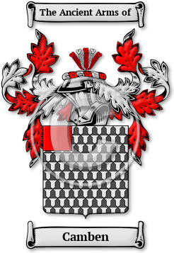 Camben Family Crest Download (jpg) Legacy Series - 150 DPI