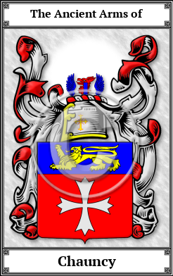 Chauncy Family Crest Download (JPG) Book Plated - 600 DPI