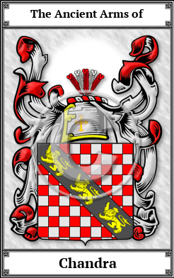 Chandra Family Crest Download (JPG)  Book Plated - 150 DPI