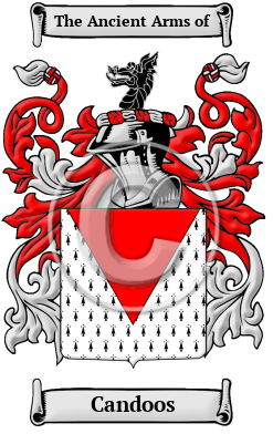 Candoos Family Crest/Coat of Arms