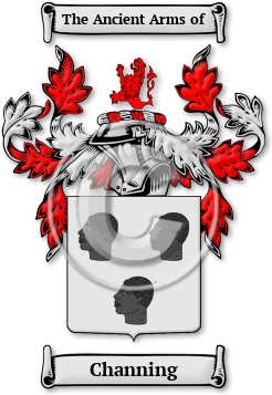 Channing Family Crest Download (jpg) Legacy Series - 150 DPI