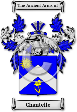 Chantelle Family Crest Download (JPG) Legacy Series - 600 DPI