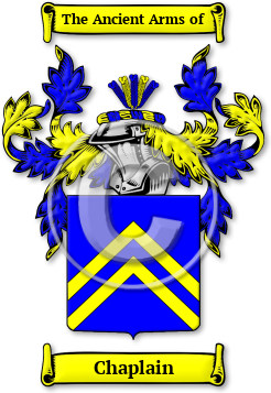 Chaplain Family Crest Download (JPG) Legacy Series - 600 DPI
