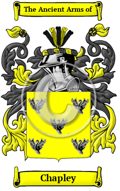 Chapley Family Crest Download (JPG) Heritage Series - 600 DPI