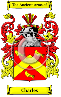 Charles Family Crest/Coat of Arms