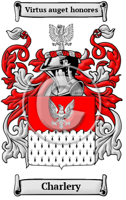 Charlery Family Crest/Coat of Arms