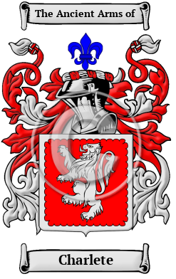 Charlete Family Crest/Coat of Arms