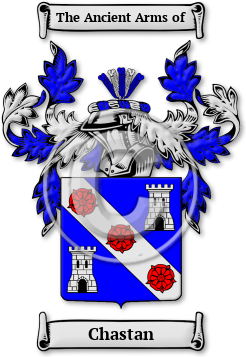 Chastan Family Crest Download (jpg) Legacy Series - 150 DPI