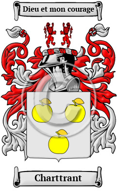 Charttrant Family Crest/Coat of Arms