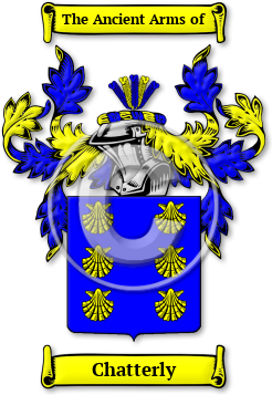 Chatterly Family Crest Download (JPG) Legacy Series - 600 DPI