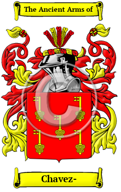 Chavez- Family Crest/Coat of Arms