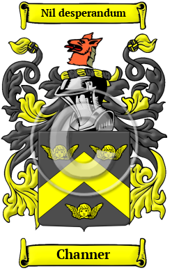 Channer Family Crest/Coat of Arms