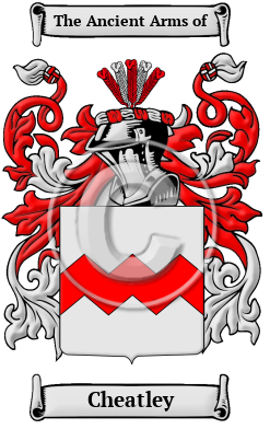 Cheatley Family Crest/Coat of Arms