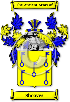 Sheaves Family Crest Download (JPG) Legacy Series - 600 DPI