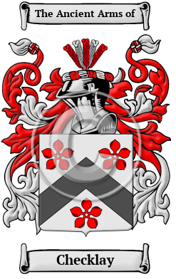 Checklay Family Crest/Coat of Arms