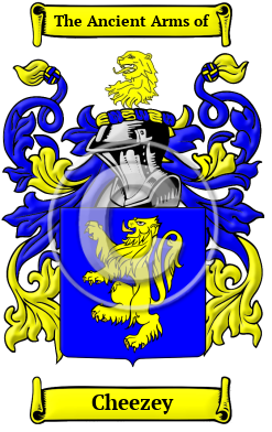 Cheezey Family Crest/Coat of Arms