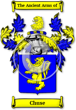 Chuse Family Crest Download (JPG) Legacy Series - 600 DPI