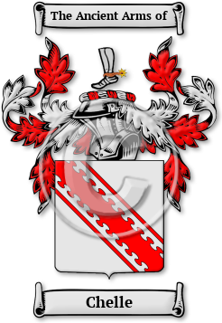 Chelle Family Crest Download (JPG) Legacy Series - 600 DPI