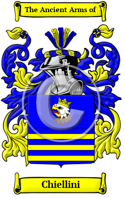 Chiellini Family Crest/Coat of Arms