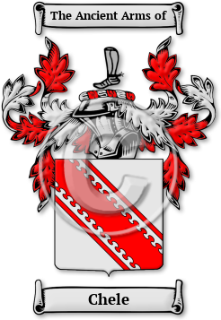 Chele Family Crest Download (jpg) Legacy Series - 150 DPI